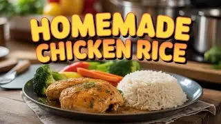 Comforting Homemade Chicken Rice Soup ASMR 🍗🥣 Silent Mukbang