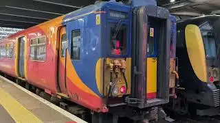 Class 455 (Last Day) Leaving London Waterloo