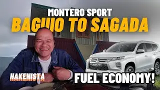 Montero Sport BAGUIO TO SAGADA Fuel Economy!