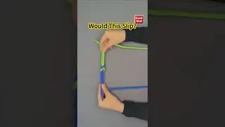 This Rope Knot Looks Weak&hellip; Until You Pull
