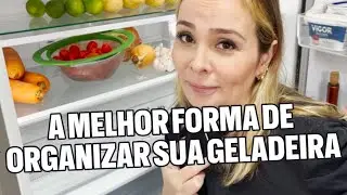 A MELHOR FORMA DE ORGANIZAR SUA GELADEIRA