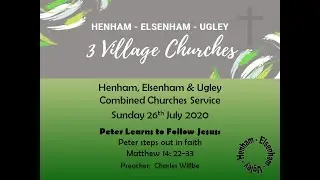 Henham Elsenham & Ugley Combined Service 26th July 2020