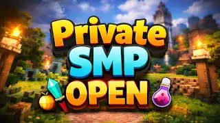 Private Smp opening Now only 10 player | without application