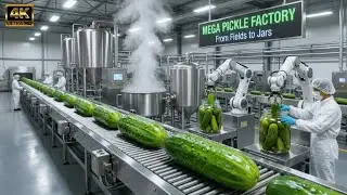 Inside a Mega Pickle Factory From Cucumber Fields to Jars