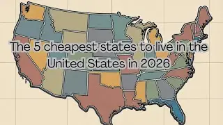 5 cheapest US states to live in by 2026