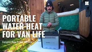 Portable Water Heater for RV & Van Life | Camplux Nano 3 Max Compact Hot Water Solution