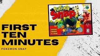 Pokemon Snap - Intro and First 10 Minutes (1999)