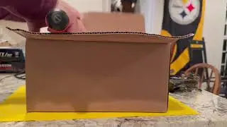 Unboxing guitar amp head Orange Black micro Terror