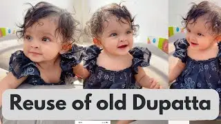 Outfit From Scratch 02: Reuse Of Old Dupatta
