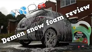 Demon car plan snow foam gun review!!