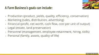 Whole Farm Planning - Video 3