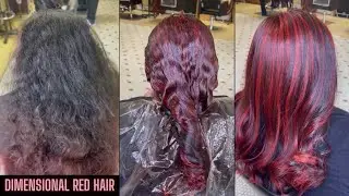 Dimensional Red Hair.