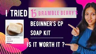 UNBOXING & REVIEWING brambleberry's basic beginner's cold process soapmaking kit ($65.99)