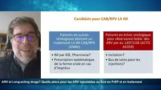 ARV et Long-acting drugs?  - Roland Landman