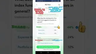 What does the tracking error of an index fund suggest to investors in general?*