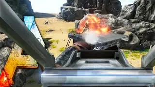 Ark Survival Evolved -  Compy Wars 50vs50 , Missile Turret ! Ark Survival Evolved Gameplay