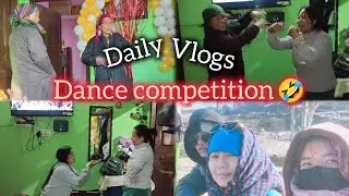 Dance Competition Sisters ke ￼Bich Me 😜✨🏆 #familyvlog #sistergoals #geetdariyalvlog 