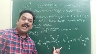 SN2 Reaction Mechanism || Haloalkanes(alkyl halides) - 5 || Jee, NEET, Eamcet, Olympiad |