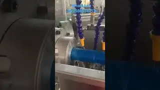 PVC layflat irrigation hose extrusion line #machine #factory #Weifang Jingda