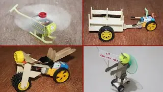 4 Amazing DIY TOYs | 4 Amazing Things You Can Do It | Awesome Ideas