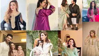 Pakistani Celebrities and their Eid Outfits