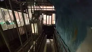 1995 KONE (Mb KONE 2022) Tr Inclined Elevators @ University of Helsinki metro station, Helsinki, FIN