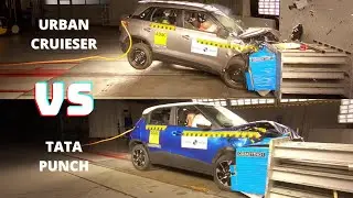 Tata Punch VS Urban Cruiser, Maruti Brezza - Crash Test