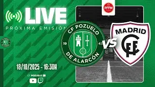🔴 DIRECTO | CF POZUELO JUVENIL A FEM 🆚 CDE MADRID CFF 2010  | J4