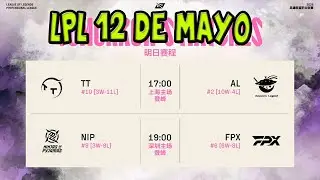 LPL XUNRER&Iacute;A RAYITO VS PANDAS / NINJAS vs FPX