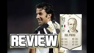 FIFA 20: PRIME ICON 92 RATED DEL PIERO PLAYER REVIEW