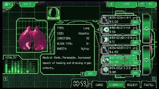 Space man trades Organs [Space Warlord Organ Trading Simulator]