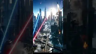 🤖 Robot Invasion Lasers vs  Rockets! 🤖 💥 #RobotInvasion #Robots