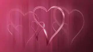 Love Heart Romantic Abstract Video Wallpaper Background