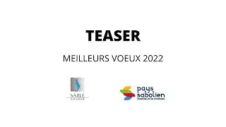 TEASER MEILLEURS VOEUX 2022 - VILLE & CDC