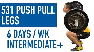 531 Push Pull Legs Workout Plan (Strength & Hypertrophy)