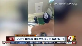 Water's flowing again in Corinth, Kentucky, but now it looks 'milky'