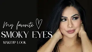 My Favorite ever SMOKY EYES look l 5 minutes tutorial with Carmen