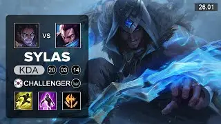 Sylas vs Yasuo Mid - KR Challenger - Patch 26.01 Season 16