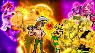 MUGEN Tournament Of Anime| Seven Deadly Sins Vs Jo Jo's Bizarre Adventure| E19