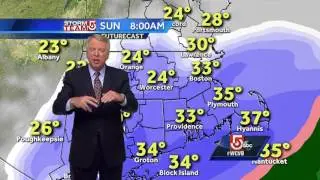 Video: Weekend snow with winter storm watch for some