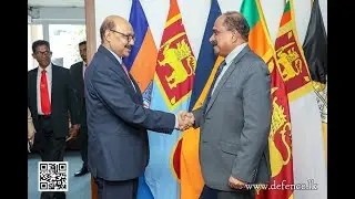 Pakistan High Commissioner Pays Farewell Courtesy Calls on Deputy Minister of Defence and Defence