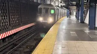 IRT Lexington Av Line: R62A 6 train arriving at 14 St-Union Square