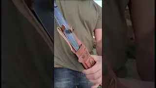 Outdoor Bowie Knife - High Carbon Damascus Steel Blade