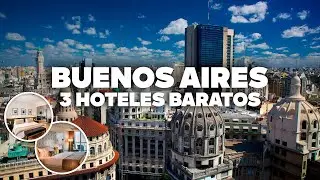 3 HOTELES BUENOS Y BARATOS EN BUENOS AIRES! Bien ubicados y cerca de todo!