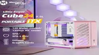 Mechanic Master C24 Sugar Cube Air&TypeC Version Portable Mini Desktop Chassis ITX Compute