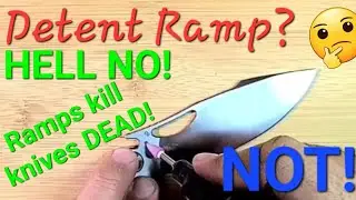 To RAMP or NOT to RAMP that is the question! Detents need a lift sometimes a dremmel can do this!