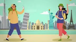 Travel Agency Animation | A2Z Travel Services Explainer Video by RitePixel