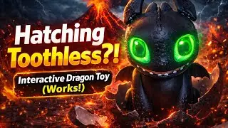 Hatching Toothless Interactive Dragon Toy (Works!) | DreamWorks Dragons 2019