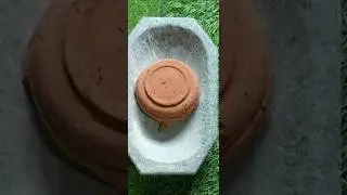 Crushing Red Clay #clay #satisfying #asmr #asmrvideos #shorts #subscribe #viralvideo