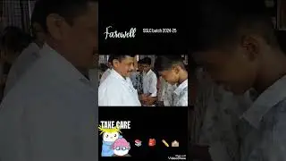 ಬೀಳ್ಕೊಡುಗೆ #sendoff #school farewell #sslcstudents #2025 #englishmediumstudents #friendship